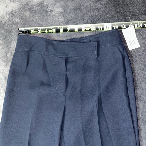 NWT Nordstrom Tahari ASL Size 2 Navy Business Formal Trousers - Picture 4 of 12